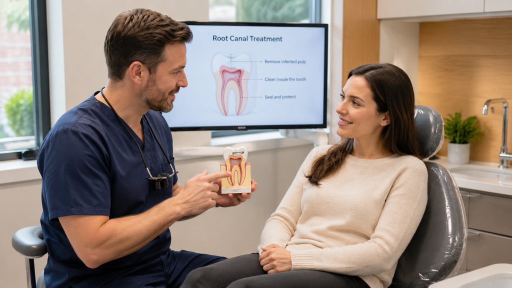Root canal visual
